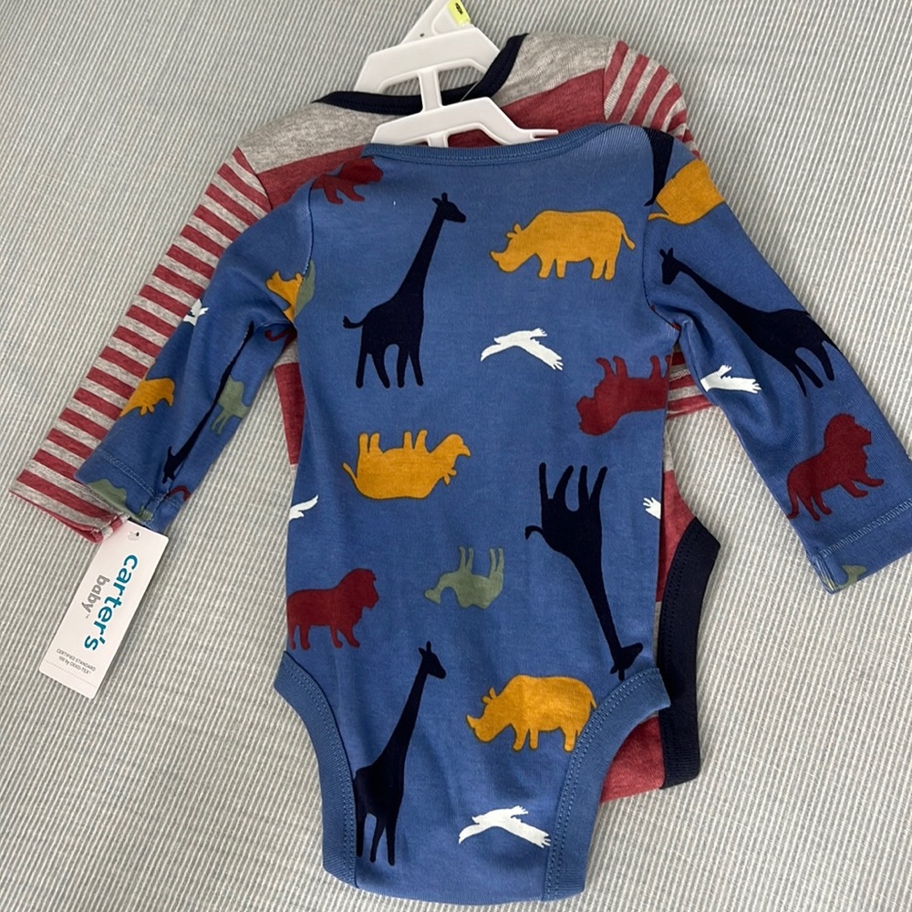 Carter 3 month baby onesies bundle